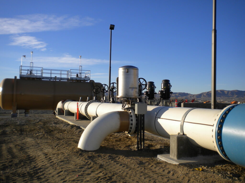 Trident electro-hydraulic actuator installed in California